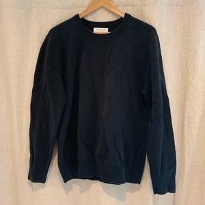 Everlane Black Crew Neck Sweater